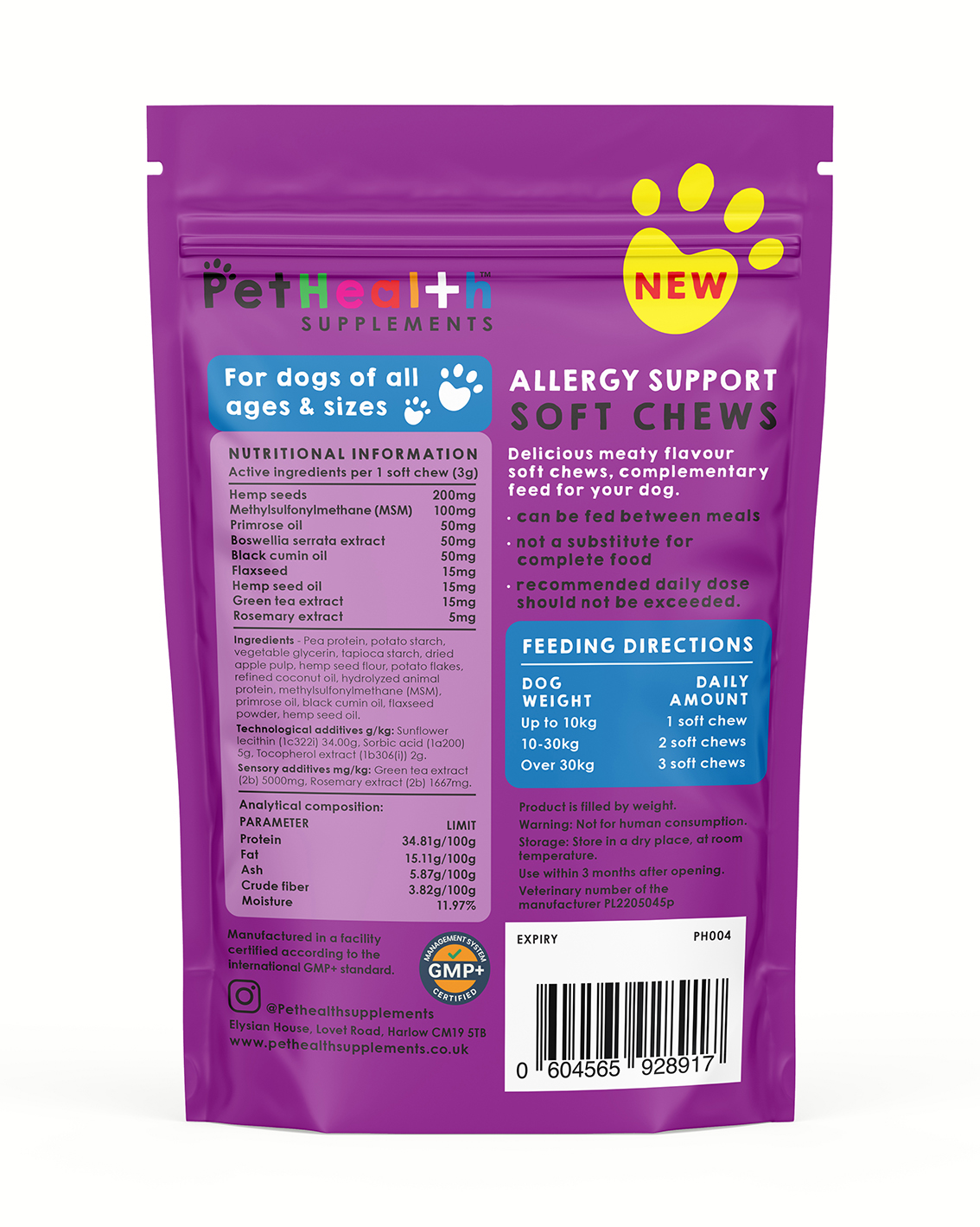 Allergy & Itch Support 60 Soft Chews - Image 2